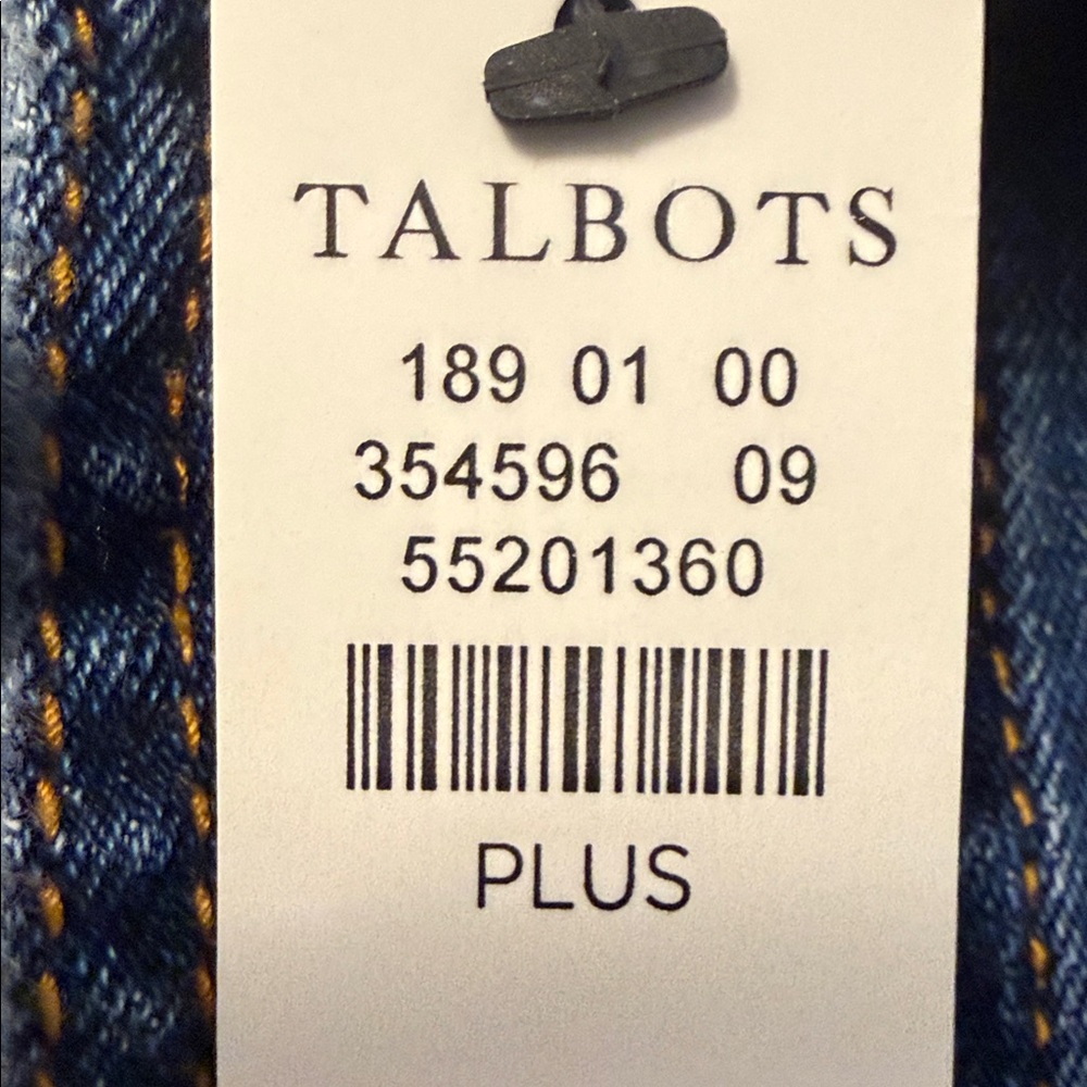 Talbots Blue Denim Jacket with Button Accents NWT - image 9